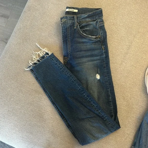 GRLFRND Kendall Distressed Skinny Jeans - Picture 1 of 4